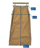 SHIPS（シップス）ロング・マキシ丈スカート 茶 サイズ:38(M位) レディース/2200621539073