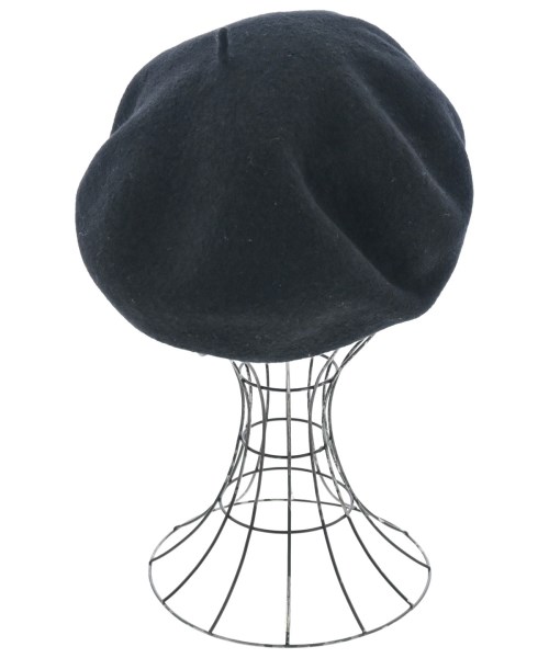 SHIPS（シップス）ハンチング・ベレー帽 黒 サイズ:57cm レディース/2200615348032