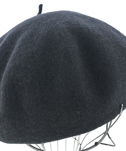 SHIPS（シップス）ハンチング・ベレー帽 黒 サイズ:57cm レディース/2200615348032