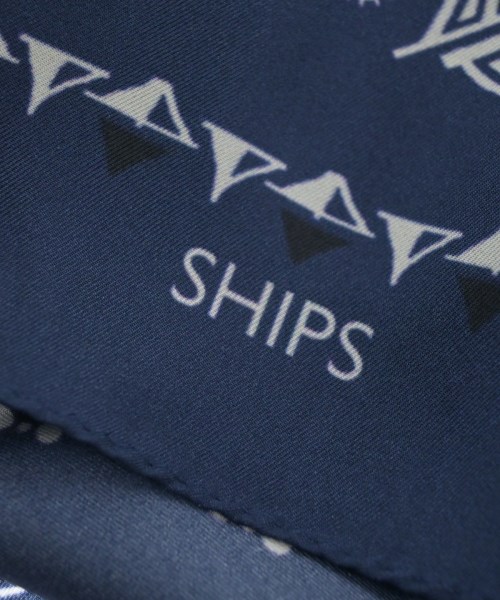 SHIPS（シップス）バンダナ・スカーフ 紺 サイズ:- レディース/2200619948184