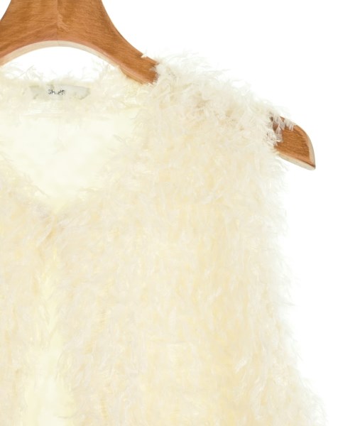 SHIPS（シップス）ベスト 白 サイズ:-(M位) レディース/2200619948474