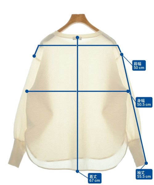 SHIPS（シップス）ブラウス 白 サイズ:one レディース/2200613124072
