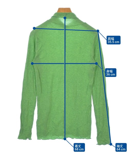 SHIPS（シップス）ニット・セーター 緑 サイズ:ONE レディース/2200611929044