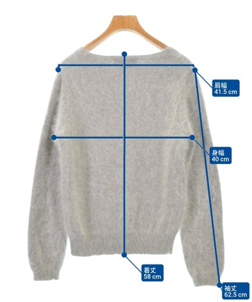 SHIPS（シップス）ニット・セーター グレー サイズ:38(M位) レディース/2200623492017