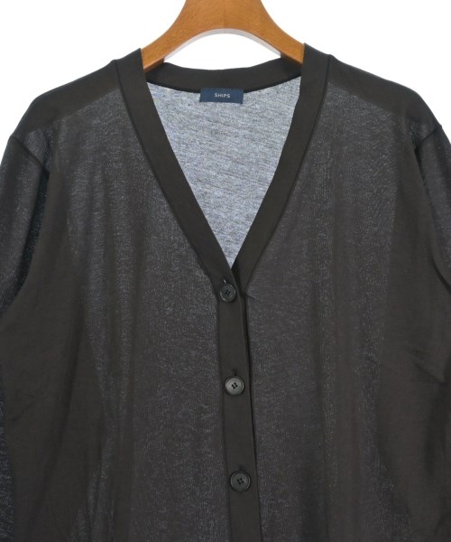 SHIPS（シップス）カーディガン 茶 サイズ:ONE レディース/2200617353041
