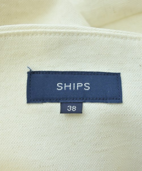 SHIPS（シップス）スラックス 白 サイズ:38(M位) レディース/2200615955056