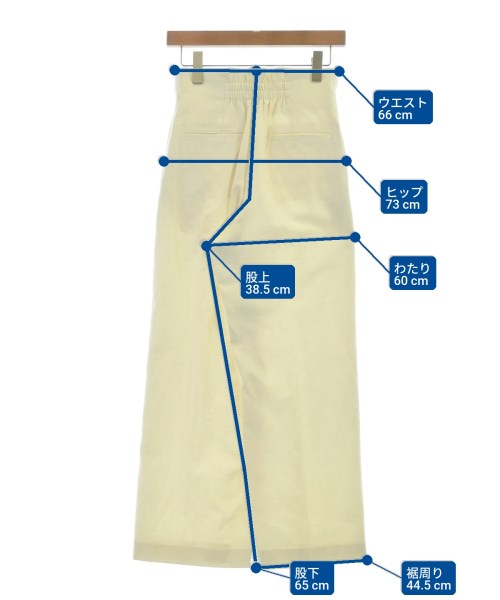 SHIPS（シップス）スラックス 白 サイズ:38(M位) レディース/2200615955056