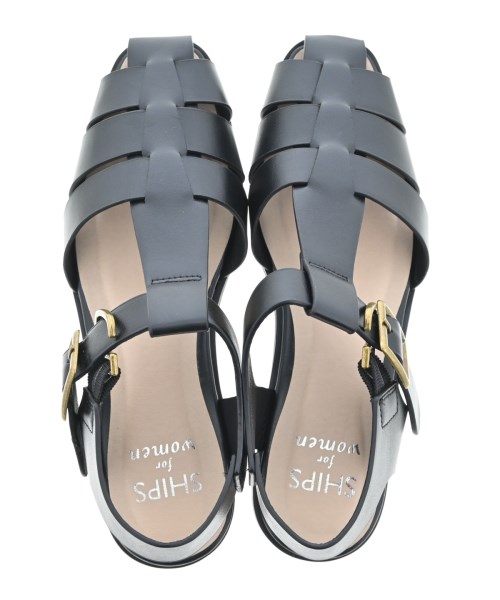 SHIPS（シップス）サンダル 黒 サイズ:23cm レディース/2200616859094