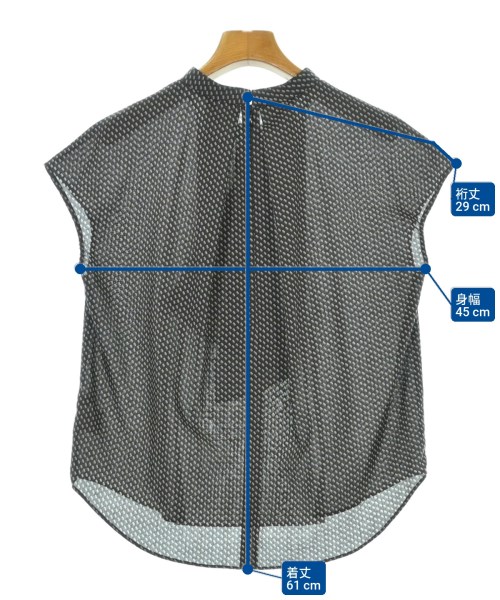 SHIPS（シップス）ブラウス 黒 サイズ:F レディース/2200631623021