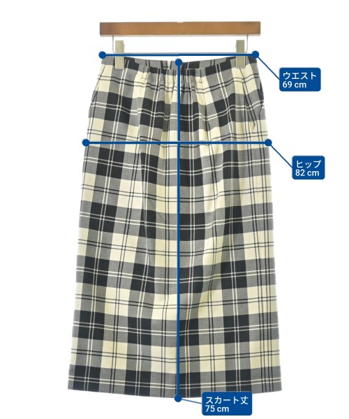 SHIPS（シップス）ロング・マキシ丈スカート 黒 サイズ:38(M位) レディース/2200631663041