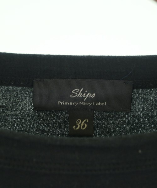 SHIPS（シップス）Tシャツ・カットソー 黒 サイズ:36(S位) レディース/2200608794068