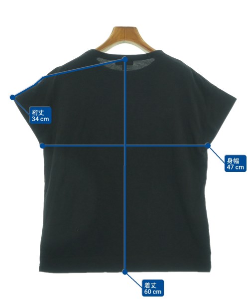 SHIPS（シップス）Tシャツ・カットソー 黒 サイズ:36(S位) レディース/2200608794068