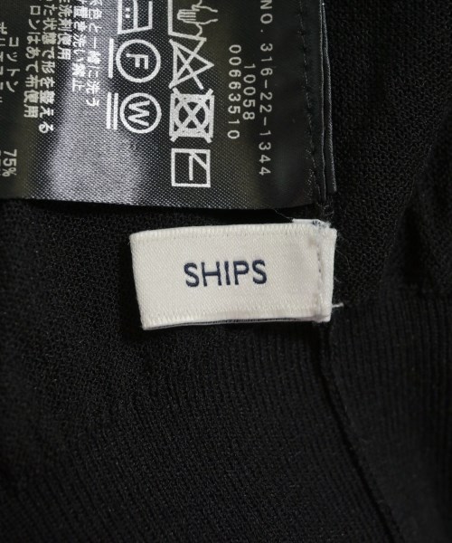 SHIPS（シップス）カジュアルシャツ 黒 サイズ:F レディース/2200609082034