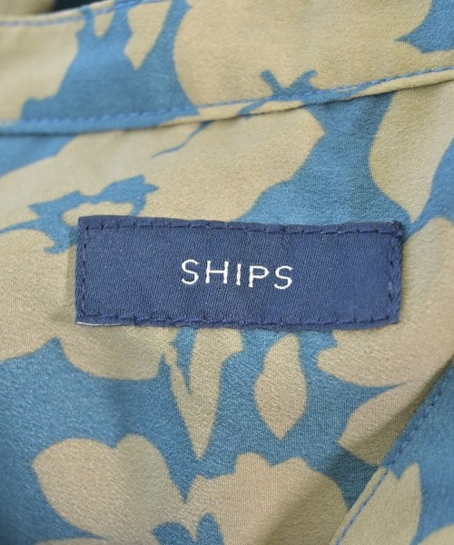 SHIPS（シップス）シャツワンピース 青 サイズ:M レディース/2200609572092