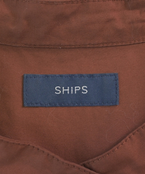 SHIPS（シップス）シャツワンピース 茶 サイズ:F レディース/2200607934014