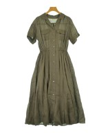 SHIPS（シップス）シャツワンピース カーキ サイズ:M レディース/2200608368078