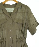SHIPS（シップス）シャツワンピース カーキ サイズ:M レディース/2200608368078