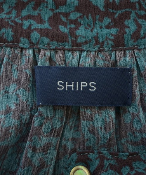 SHIPS（シップス）ブラウス 茶 サイズ:ONE レディース/2200607712032