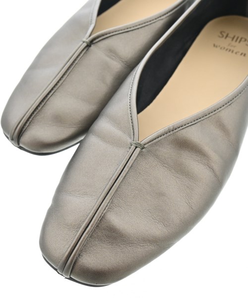 SHIPS（シップス）バレエシューズ/オペラシューズ シルバー サイズ:25.5cm レディース/2200617185048