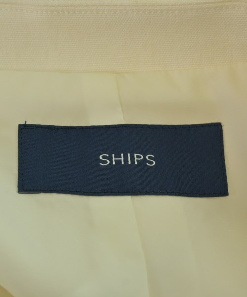 SHIPS（シップス）テーラードジャケット 白 サイズ:38(M位) レディース/2200614372120
