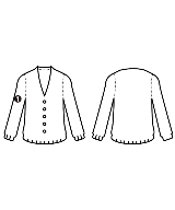 SHIPS（シップス）カーディガン 緑 サイズ:S レディース/2200617478010