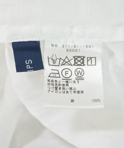 SHIPS（シップス）カジュアルシャツ 白 サイズ:F レディース/2200613525015