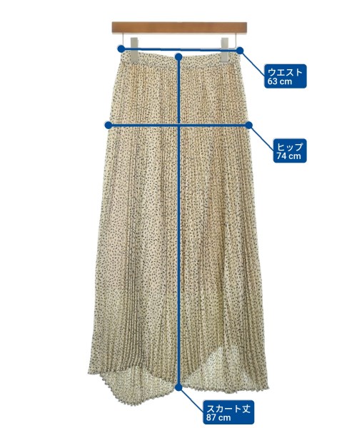 SHIPS（シップス）ロング・マキシ丈スカート ベージュ サイズ:ONE レディース/2200616235027