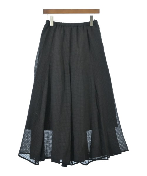 SHIPS(シップス)ロング・マキシ丈スカート 黒 サイズ:ONE/2200668285063