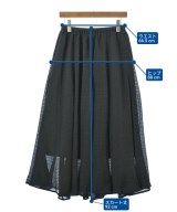 SHIPS（シップス）ロング・マキシ丈スカート 黒 サイズ:ONE レディース/2200668285063