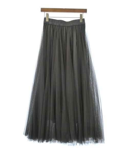 SHIPS（シップス）ロング・マキシ丈スカート グレー サイズ:M レディース/2200668877060