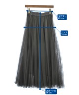 SHIPS（シップス）ロング・マキシ丈スカート グレー サイズ:M レディース/2200668877060