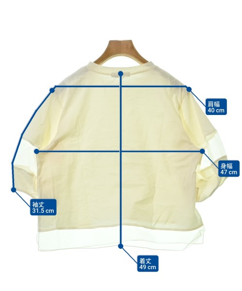 SHIPS（シップス）Tシャツ・カットソー 白 サイズ:ONE レディース/2200669808070