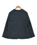 SHIPS（シップス）ノーカラージャケット 紺 サイズ:36(S位) レディース/2200670060023