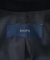 SHIPS（シップス）ノーカラージャケット 紺 サイズ:36(S位) レディース/2200670060023