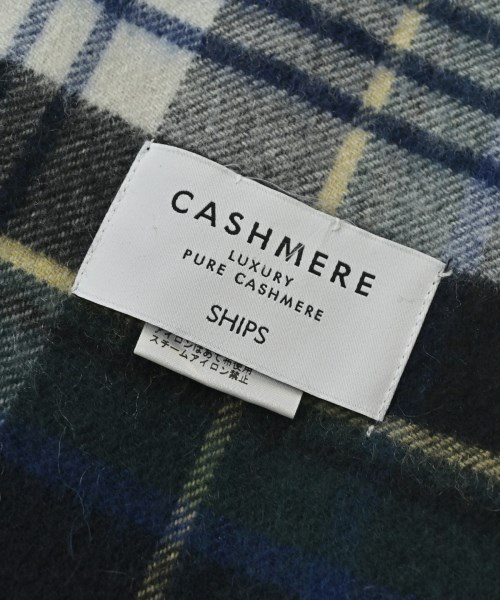 SHIPS（シップス）ストール 紺 サイズ:- レディース/2200670097470