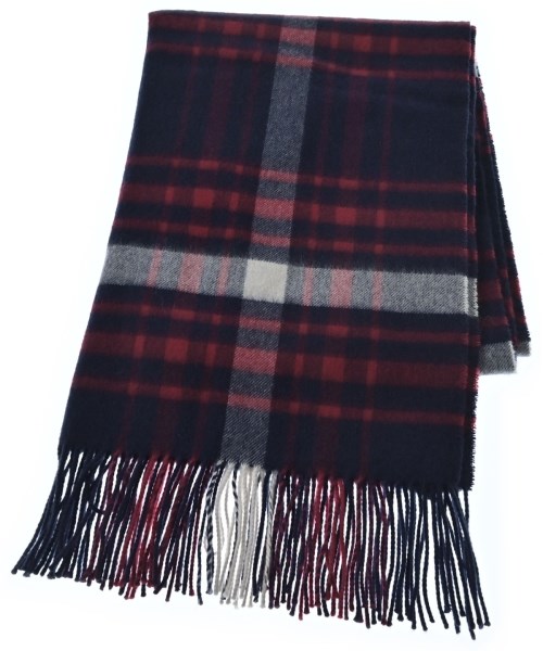 SHIPS(シップス)マフラー 紺 サイズ:-/2200673131058