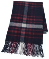 SHIPS（シップス）マフラー 紺 サイズ:- レディース/2200673131058