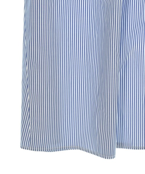 SHIPS（シップス）シャツワンピース 青 サイズ:M レディース/2200668592055