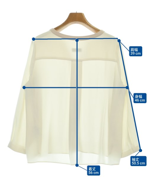 SHIPS（シップス）ブラウス 白 サイズ:38(M位) レディース/2200667802070