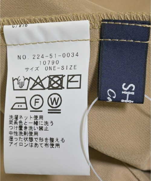 SHIPS（シップス）ワンピース ベージュ サイズ:ONE レディース/2200670558124