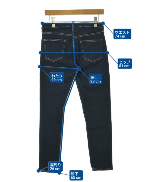SHIPS（シップス）デニムパンツ 紺 サイズ:L レディース/2200670400041