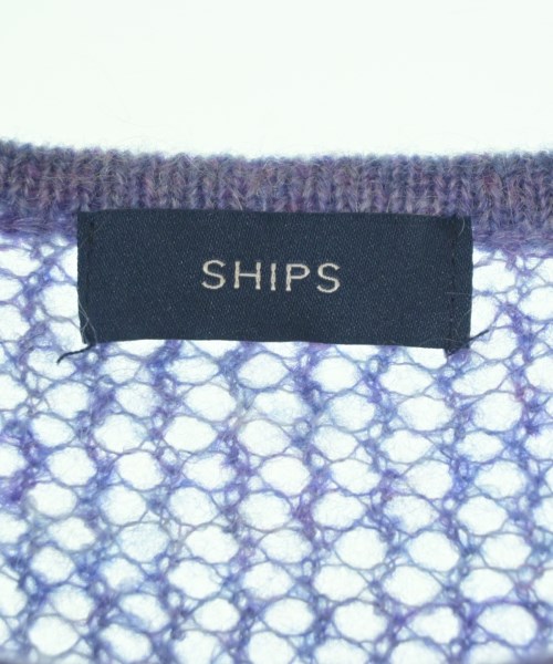 SHIPS（シップス）ニット・セーター 紫 サイズ:ONE レディース/2200668723046