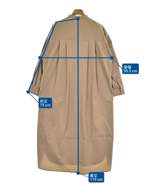 SHIPS（シップス）シャツワンピース ベージュ サイズ:ONE レディース/2200672317095