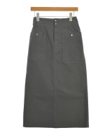 SHIPS（シップス）ロング・マキシ丈スカート グレー サイズ:36(S位) レディース/2200673232069