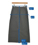 SHIPS（シップス）ロング・マキシ丈スカート グレー サイズ:36(S位) レディース/2200673232069