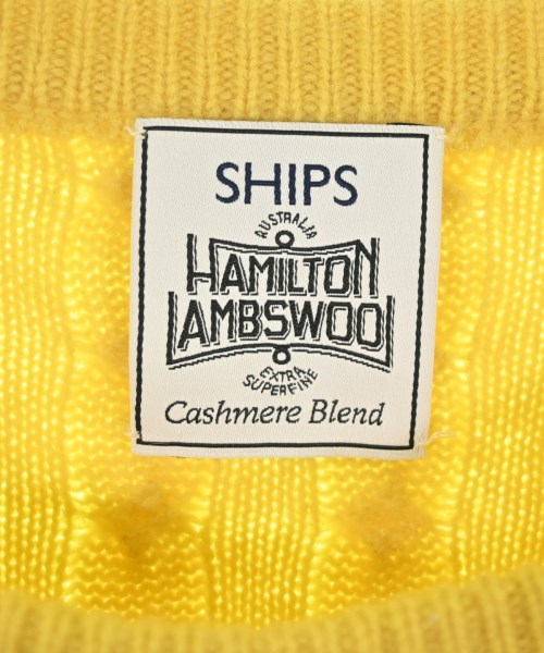 SHIPS（シップス）ニット・セーター 黄 サイズ:F レディース/2200671344047