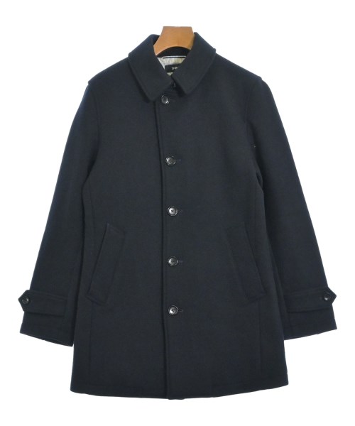 SHIPS(シップス)ステンカラーコート 紺 サイズ:S/2200671875039