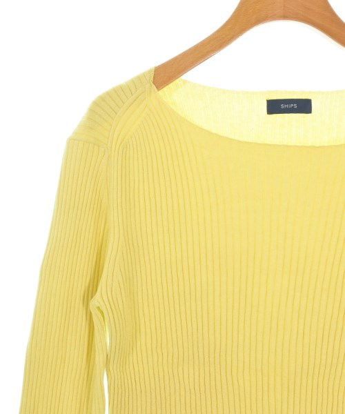 SHIPS（シップス）ニット・セーター 黄 サイズ:-(S位) レディース/2200672972065