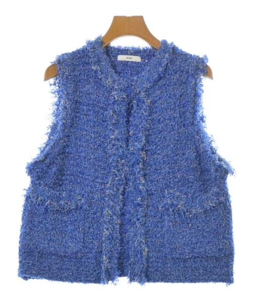 SHIPS(シップス)ベスト 青 サイズ:F/2200673455116
