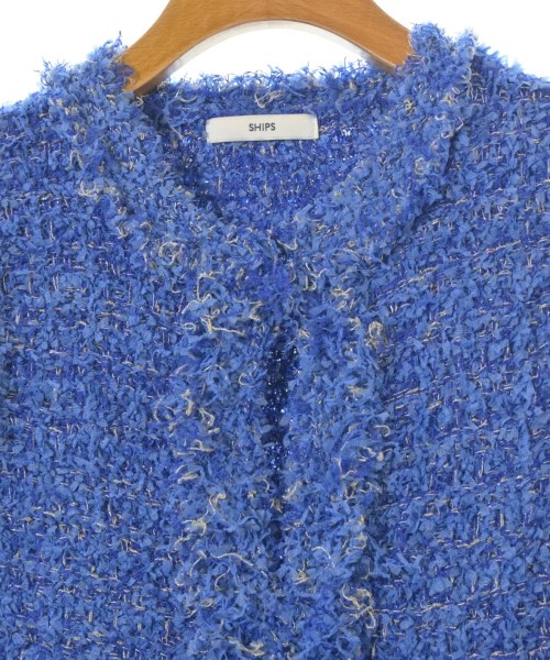 SHIPS（シップス）ベスト 青 サイズ:F レディース/2200673455116